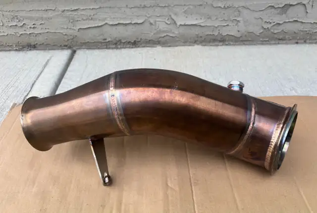 Downpipe - CTS Turbo Race 4' Downpipe BMW N55 Electric Wastegate - Photo 2