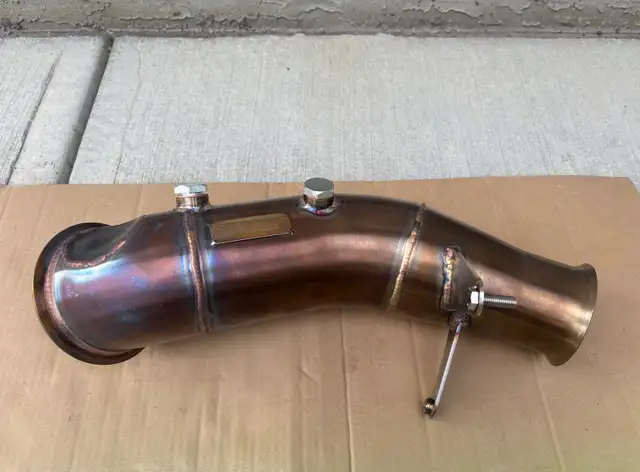 Downpipe - CTS Turbo Race 4' Downpipe BMW N55 Electric Wastegate - Photo 3