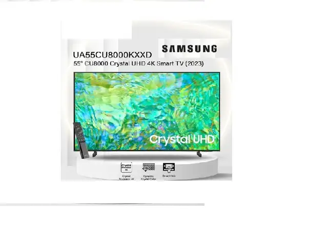 SAMSUNG- LED TV 55'-smart-4k-ultra hd-inbox warranty-$429-NO TAX - Photo 3