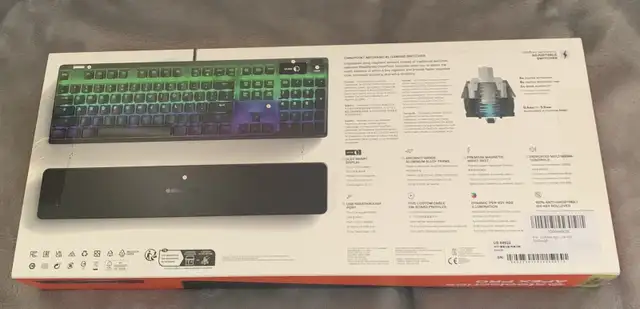 STEELSERIES APEX PRO – OMNIPOINT SWITCHES – OLED –SEALED - $160 - Photo 2