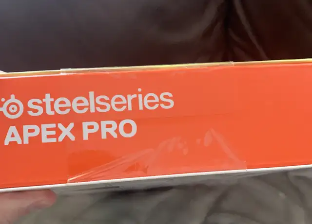 STEELSERIES APEX PRO – OMNIPOINT SWITCHES – OLED –SEALED - $160 - Photo 9