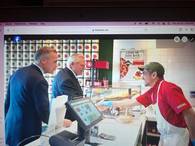 pizza maker and pizza delivery driver