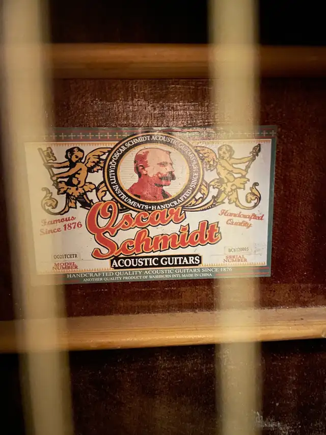 Oscar Smidt Washburn/Electric Acoustic - Photo 4