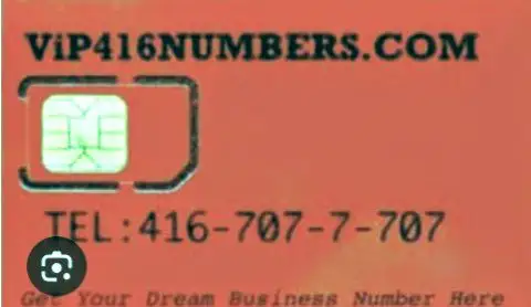 Number (437) XXX-4444 For Sale ViP 416 Numbers - Photo 2