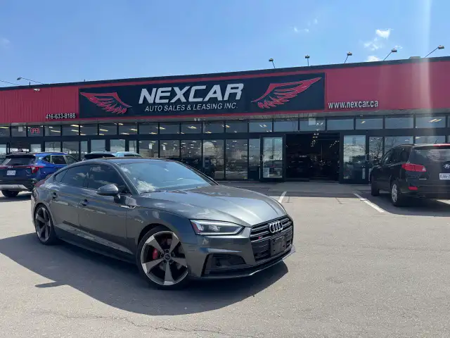 2019 Audi S5 TECHNIK AWD LEATHER PAN/ROOF NAV B/SPOT COOLED SEA