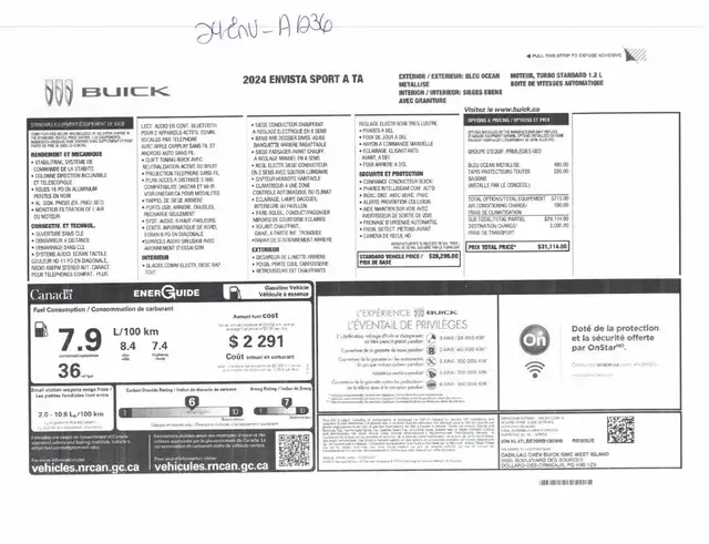 Buick Envista Sport Touring Mags 2024 a vendre - Photo 9