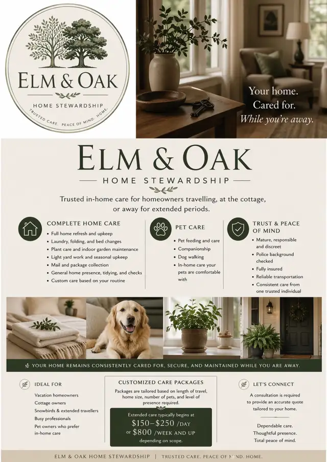 Home Stewardship Manotick Barrhaven