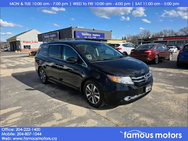 2015 Honda Odyssey 4dr Wgn Touring w/RES & Navi