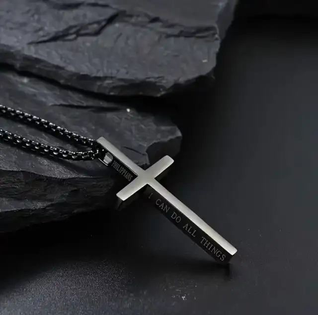 Engrave cross pendants - Photo 3