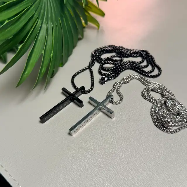 Engrave cross pendants - Photo 5