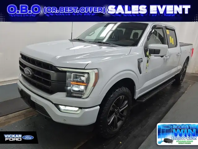 2022 Ford F-150 LARIAT 502A Sport Long Box Max Tow FX4 Loaded 3.
