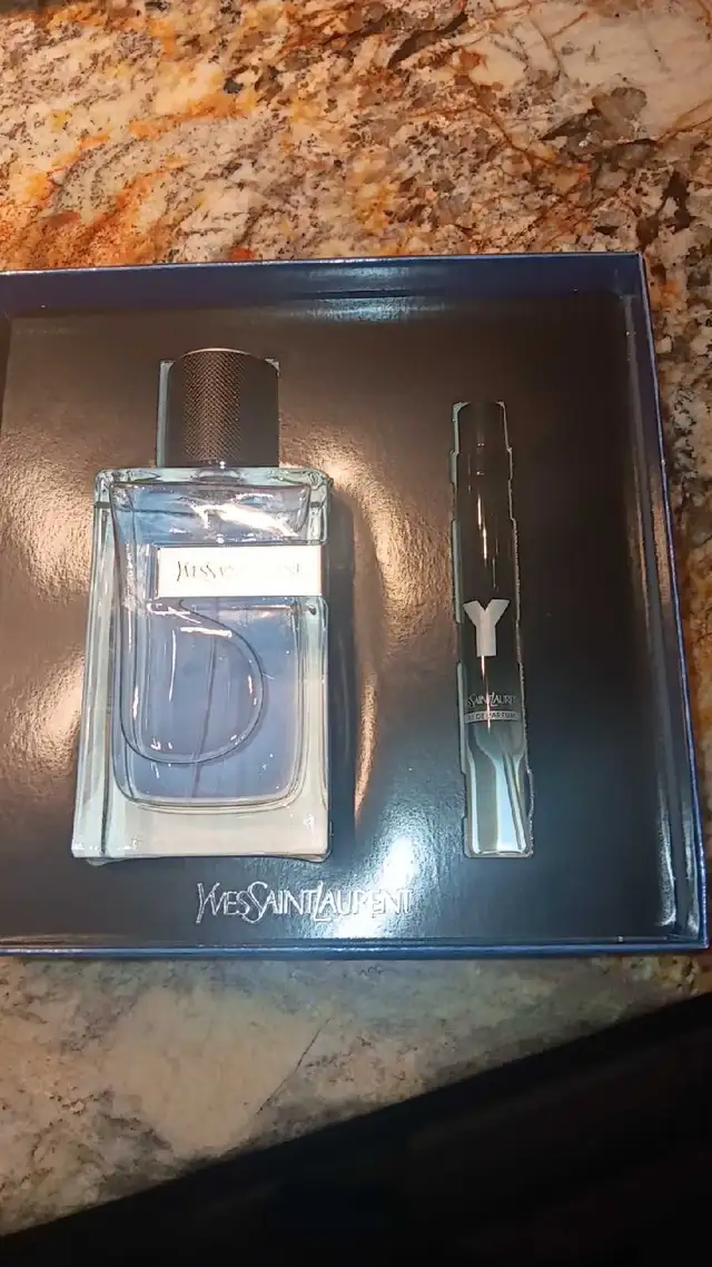 BRAND NEW YVES SAINT LAURENT EDT  YSL Y 100ML  GIVE SET - Photo 2