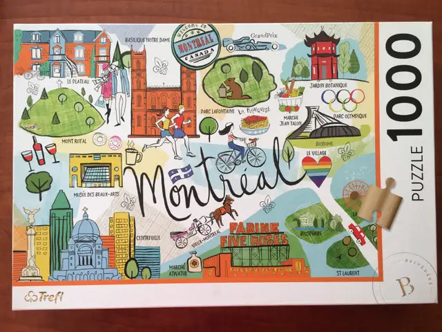 Casse-têtes / Puzzles (10 CT), 1000 pièces (No 1A) - Photo 9