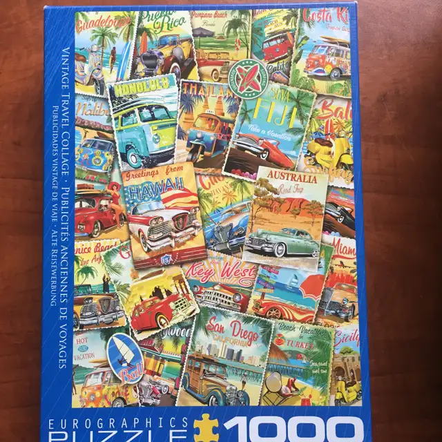 Casse-têtes (10 CT), 1000 pièces (noA3) - Photo 3