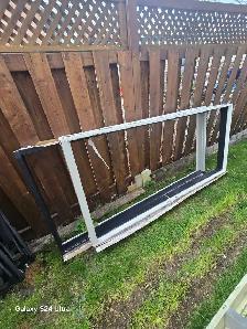 2 new exterior door frames