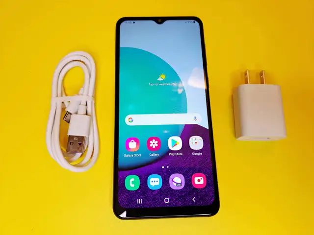 SAMSUNG GALAXY A02 64GB SM-A022M/DS CELLULAIRE ANDROID UNLOCKED/