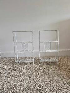 DELIVERY AVAILABLE LIKE NEW White 4 Tier Level Shelving Unit - Photo 3