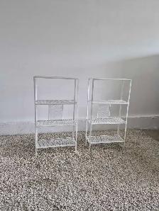DELIVERY AVAILABLE LIKE NEW White 4 Tier Level Shelving Unit - Photo 9