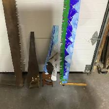 antique crosscut and Hand saws