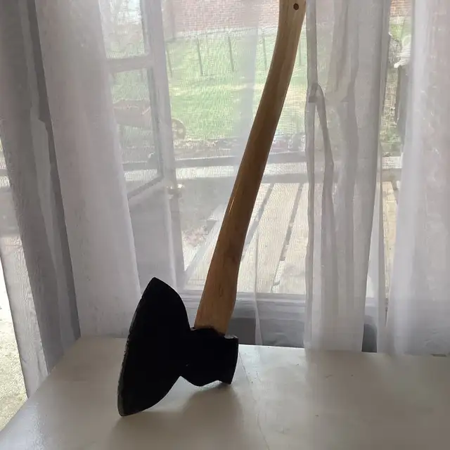 antique Hewing axe