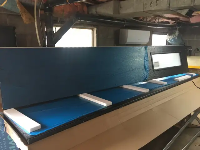 Garage door 12x8(black)new - Photo 2