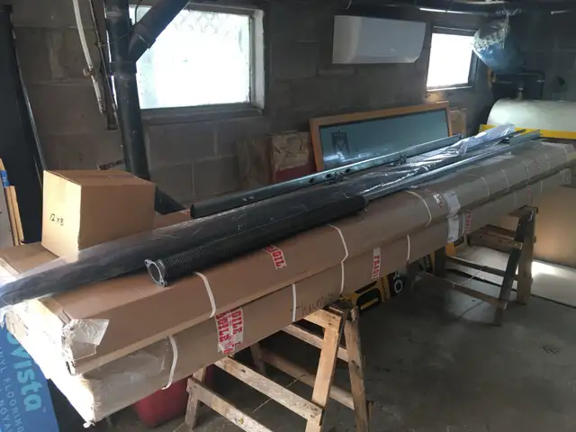 Garage door 12x8(black)new - Photo 4