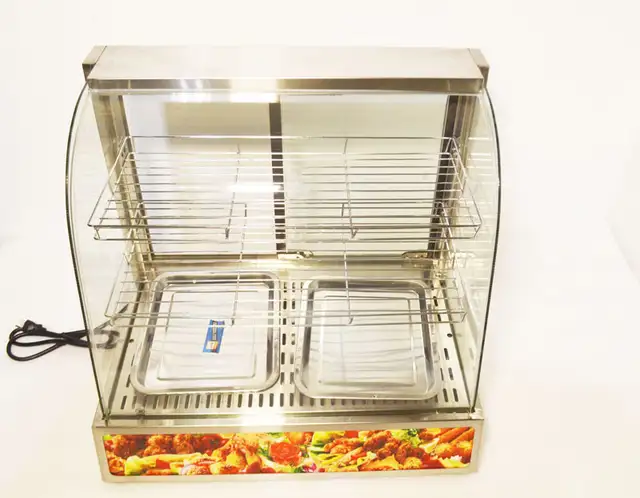 Commercial 110v 500w Food Pizza Warmer Display Case 122066 - Photo 6