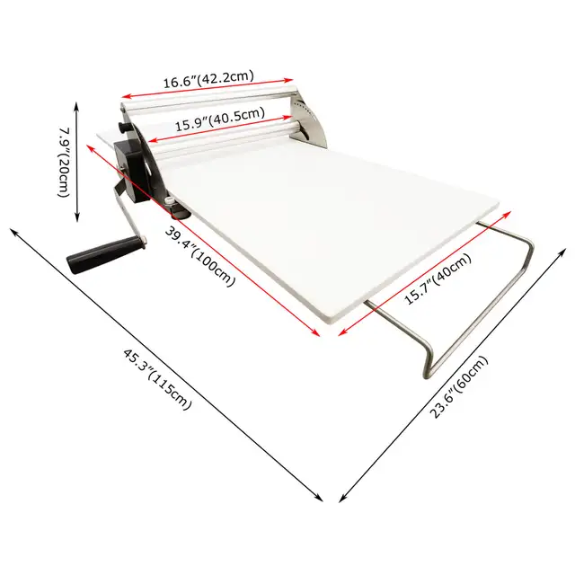 Promotion Manual Croissants Fondant Pastry Dough Sheeter 056663 - Photo 2
