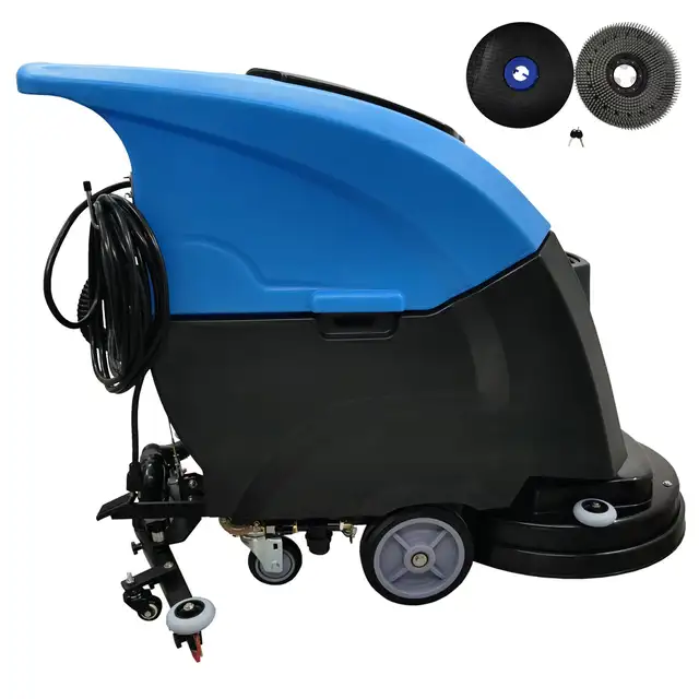 110V Commercial Auto Floor Scrubber Machine 056819 - Photo 8