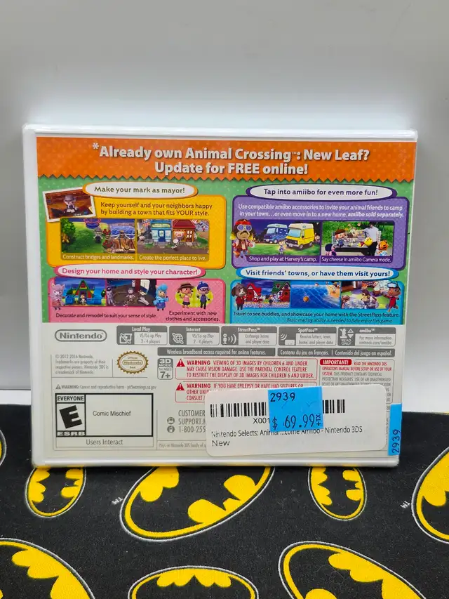 Brand New - Animal Crossing Welcome: New Leaf - 3DS (#2939) - Photo 3
