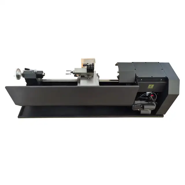 10.2'27.6' AC Motor Precision Metal Bench Lathe 110V 056851 - Photo 4