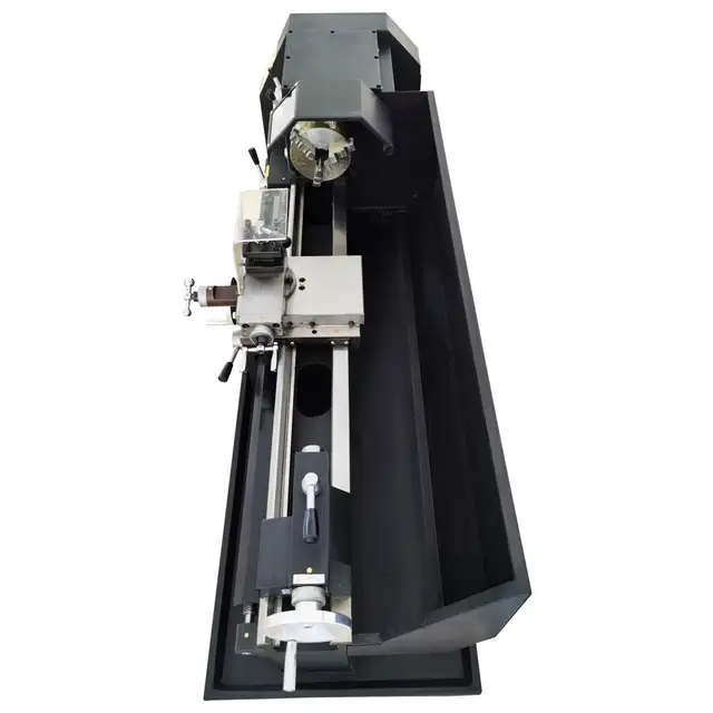 10.2'27.6' AC Motor Precision Metal Bench Lathe 110V 056851 - Photo 5