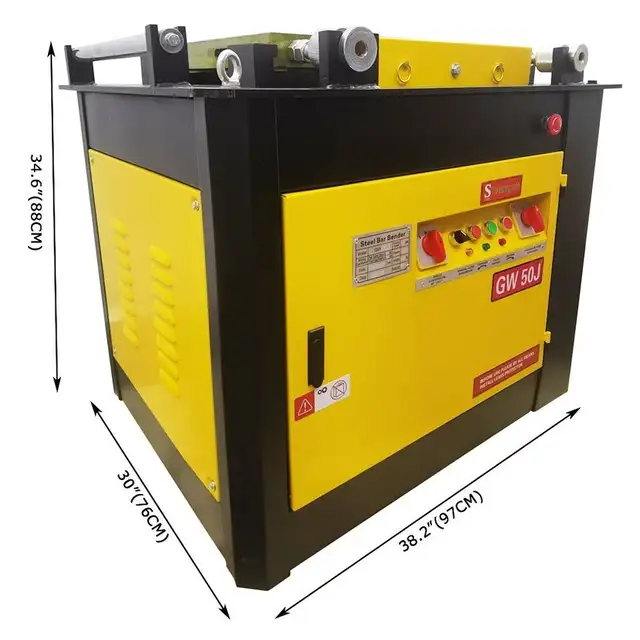 GW50J Large Automatic Hoop Bending Machine220V 1/4'' to2' 056886 - Photo 2