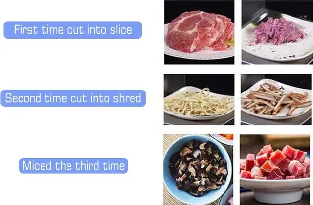 Promotion 110V QX Stainless Steel Meat Cutting Slicer Body160490 - Photo 6