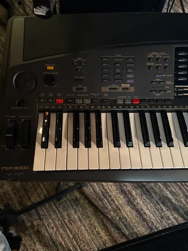 Yamaha PSR 8000 Keyboard - Photo 2