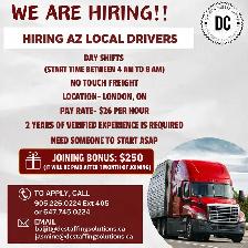 Hiring AZ Local Drivers in London