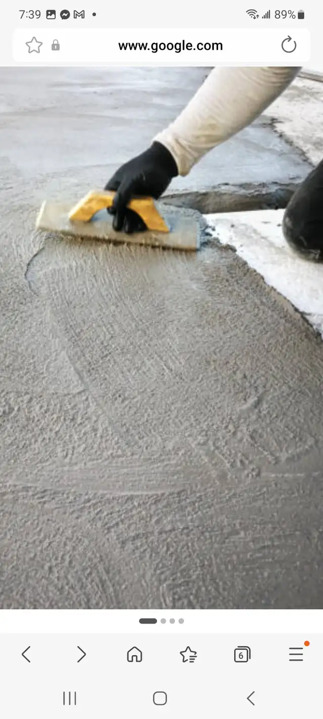 Need basement floor leveled and other odd jobs