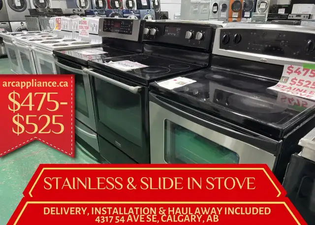 3 Day Sale on Premium Used Stoves $395-$575 Free Delivery - Photo 2