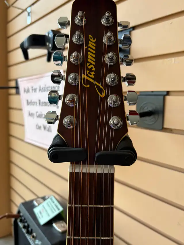 Jasmine TS612C Acoustic Electric Hybrid 12-String Guitar - Photo 2