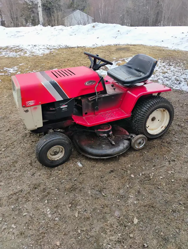 tracteur a gazon (columbia 2 cyl.) - Photo 2