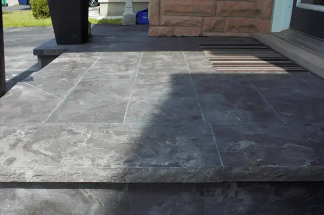 Ivory Smooth Edged Coping – Sandblasted Finish | - Photo 5