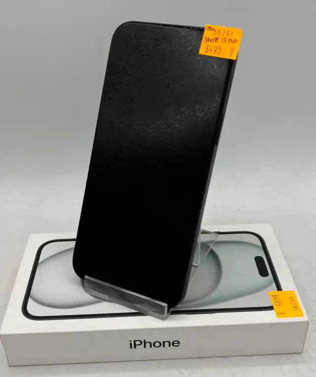 128GB iPhone 15 Pro ( a3093 ) with Box - No Charger