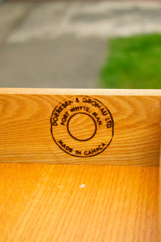 Solid Oak Cabinet - Photo 2