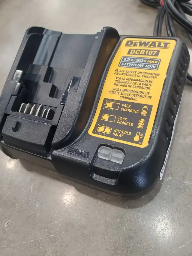 DeWalt dcb 107 12/20v Charger - Photo 2