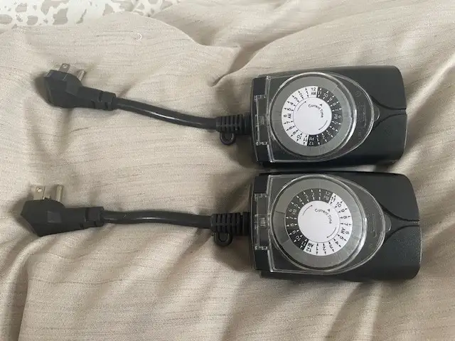 Outdoor timers for sale: good price!