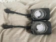 Outdoor timers for sale: good price!