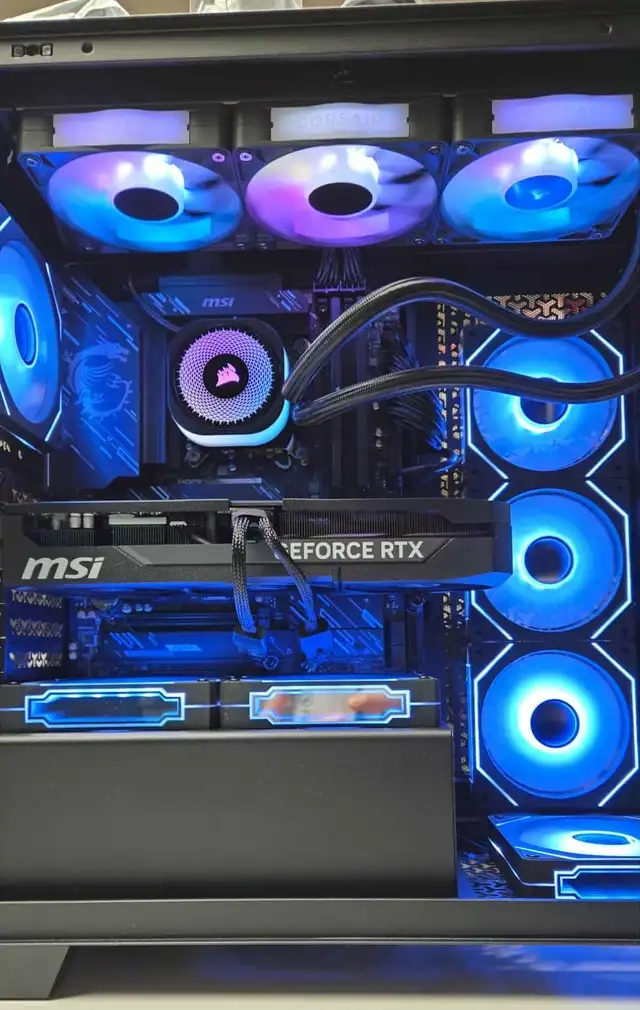 PC GAMING NEUF RTX 5070 Ti Ultra 9 285K 48GB DDR5 2TB NVMe - Photo 2