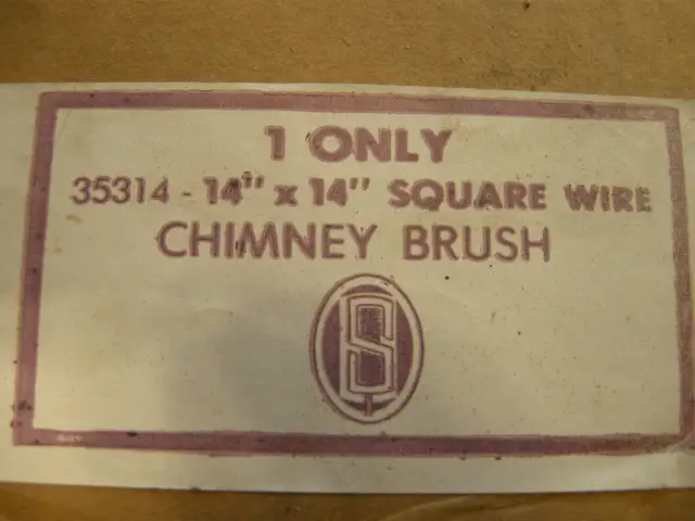 Chimney Sweep Brush Head – New