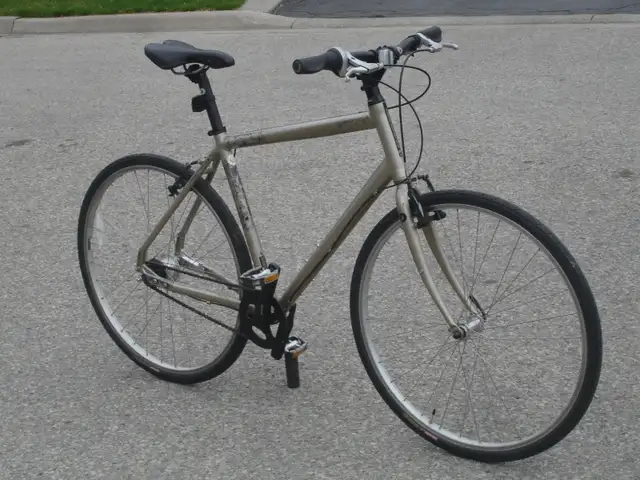 ALL ALUMINUM HYBRID 21.5' LARGE FRAME 700C MEC 5 SPD ROAD BIKE! - Photo 2