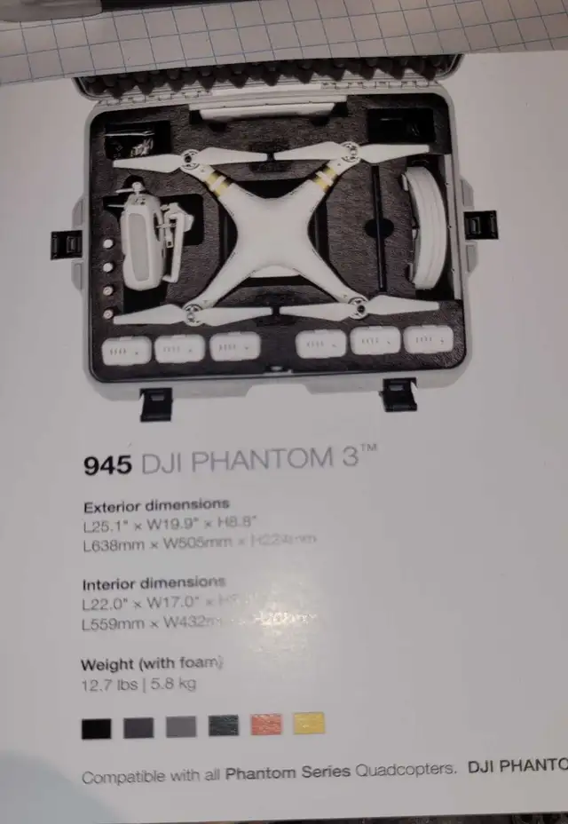 2 Drone Bundle $500 for all - DJI Phantom 3   4 - Photo 2